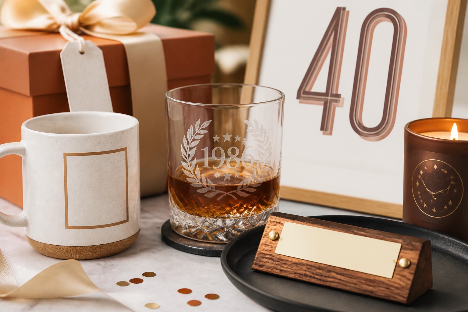 40th Birthday Gifts for Men — a milestone birthday gift
